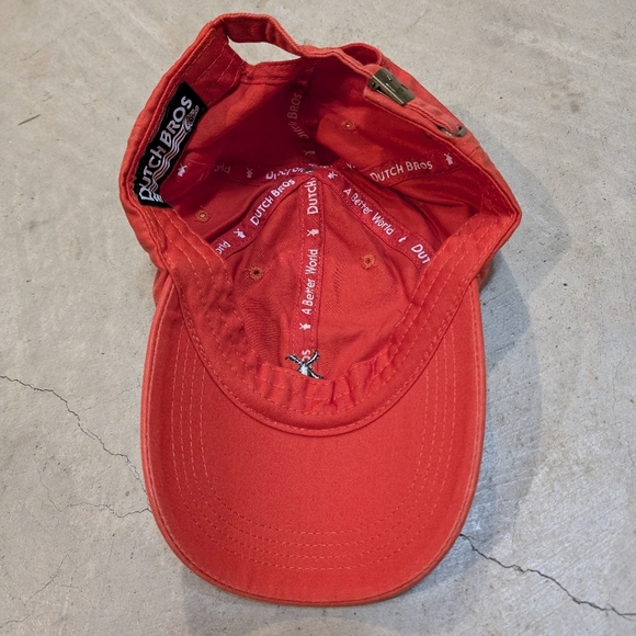 Dutch Bros OSU Orange Strap Back Hat Adult Oregon State - Picture 3 of 4